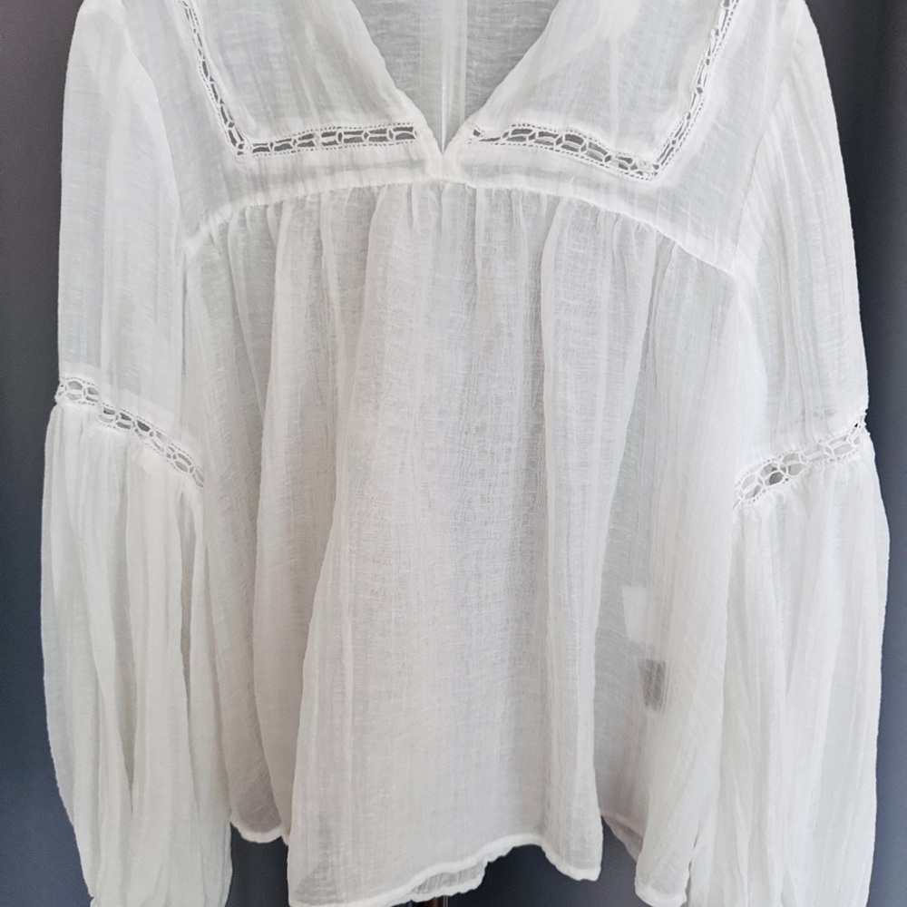 H&M White Women's Summer Top